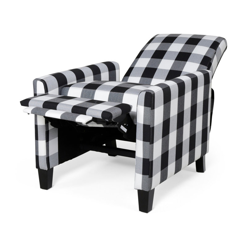 Fauteuil inclinable manuel de 27,5 po Rein, Noir, noir, noir, noir
