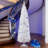Artificial Pencil Christmas Tree (White)