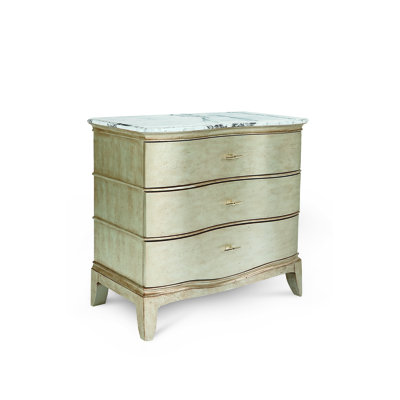 Starlite 37.5'' W 3 - Drawer Dresser