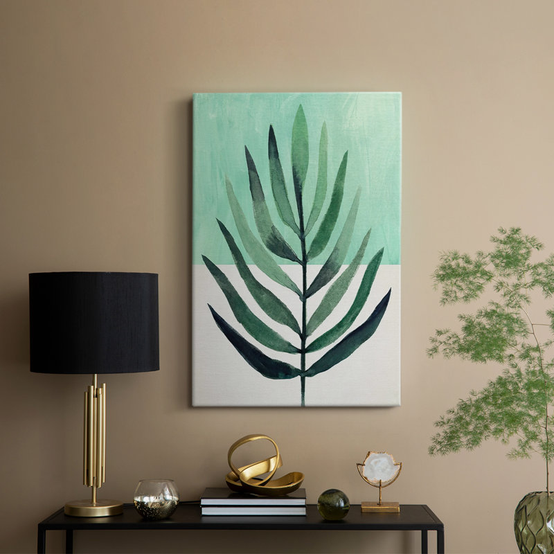 Verging Palm III - galerie sur mesure, H 27 po x l 18 po