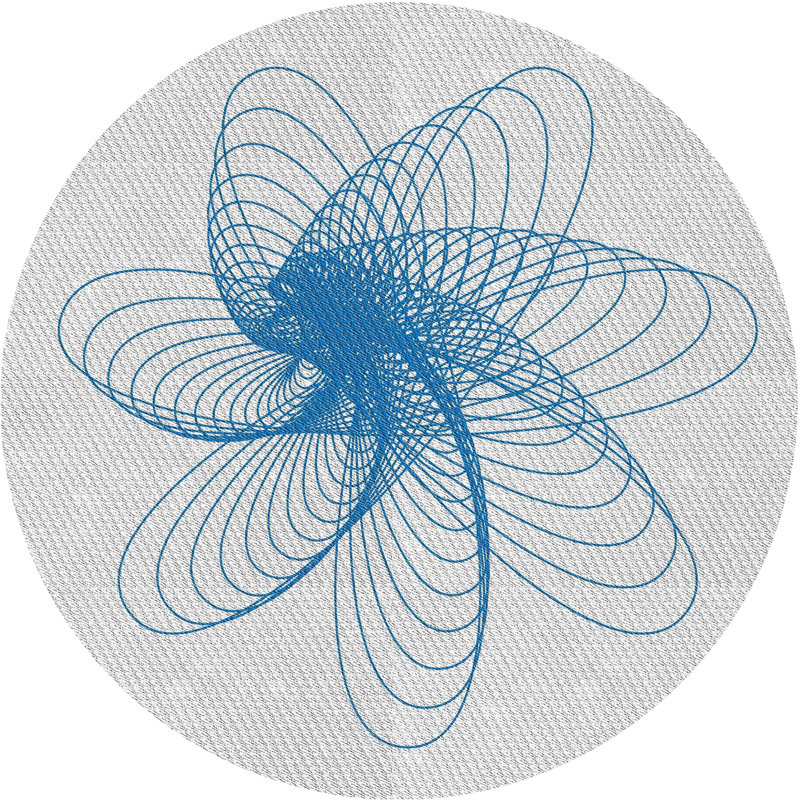 Tapis bleu, Rond 7 pi