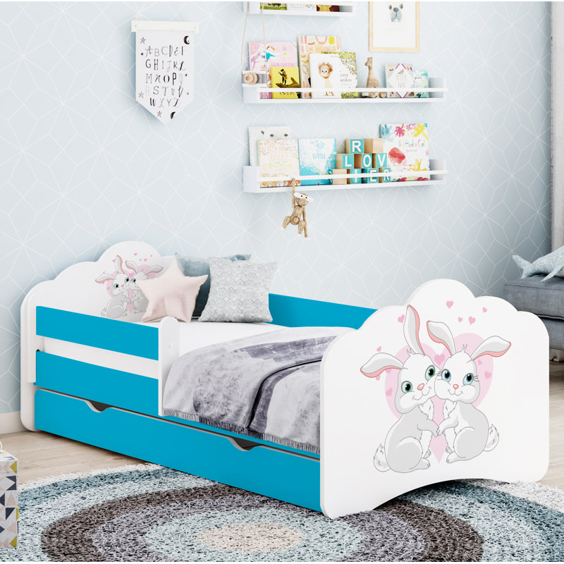 Courtois Cabin Bed Themed Beds, Blue, 56.5 x 70 x 140cm