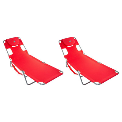 Caudill Reclining Beach Chair by Ostrich