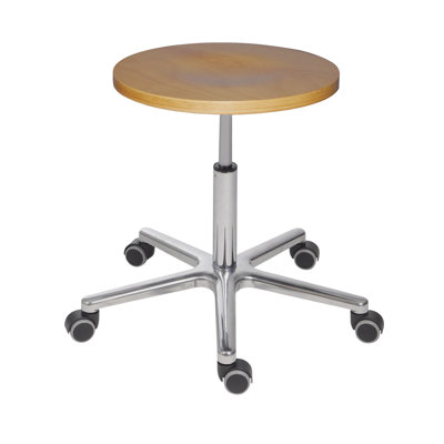 Kester Adjustable Height Ergonomic Stool Wheels