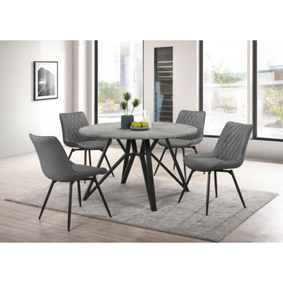 Ensemble de table de salle à manger 5 pièces Atanas