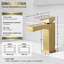 Single Hole Bathroom Faucet with Drain Assembly-54840609