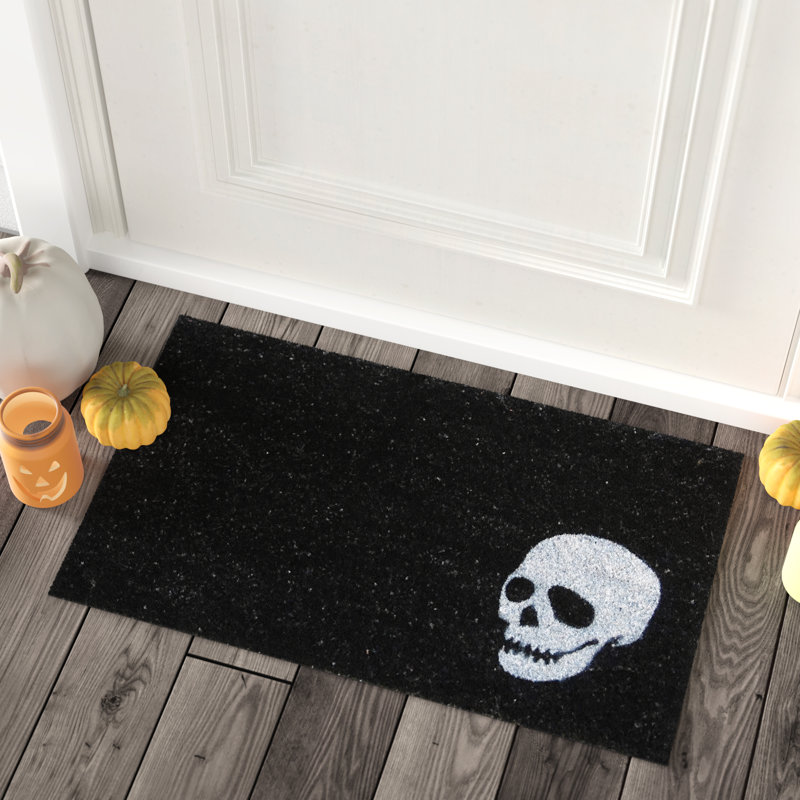 Non-Slip Halloween Outdoor Doormat, Rectangle 1'5" x 2'5"