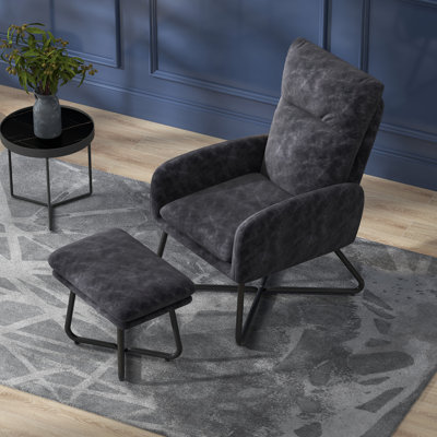 Fauteuil large de 24,4 po Gherarda