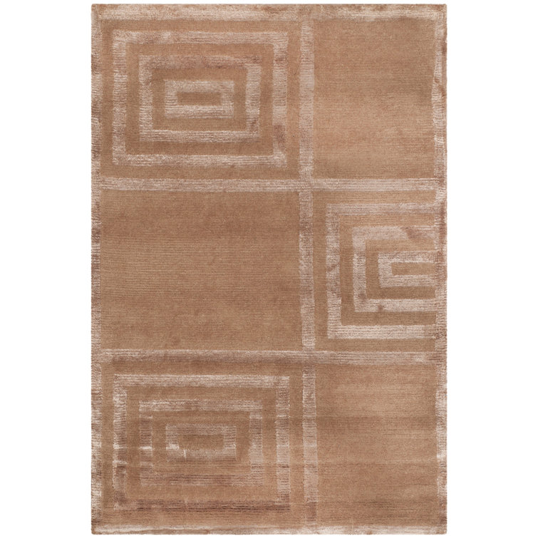 Ralph Lauren Alistair Tiles Wool, Viscose Geometric Rug