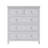 5 Drawers Solid Wood Chest-1314727111