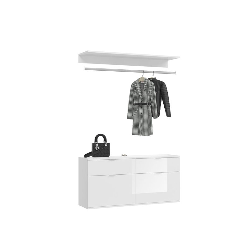 Chest Of Drawers + Coat Rail Haymo