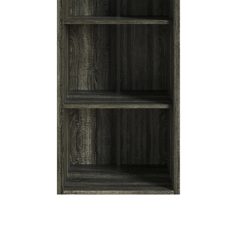 Support à 3 niveaux en gris foncé, Gris foncé