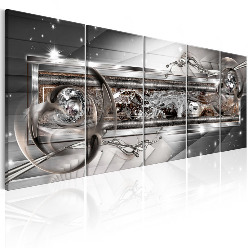 No Frame Print on Canvas, 90cm H x 225cm W