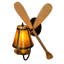 Paddle 1 - Light Candle Wall Light