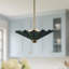 Furrow 16-in Red dimmable LED Pendant-763445040-763445043