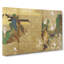 The Waves At Matsushima by Tawaraya Sotatsu - Wrapped Canvas Painting-55358871