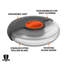 Coupe-pizza Blackstone Palm avec lame en acier inoxydable