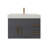 35.4" Wall-Mounted Single Bathroom Vanity Set-70381365