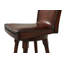 Simple Pleasures Swivel Upholstered Stool with Solid Wood Frame