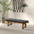 Bench In Black Pu Leather