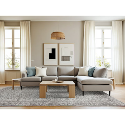 Tapis oriental tissé à la machine Clotell