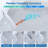 Smart Toilet Bidet Dual-Flush, Foot Sensor Flush,Blackout Flush,Elongated Bidet Toilet