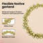 vidaXL Christmas Ball Garland 186 cm Polystyrene-1584043769