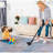 LOOM & LUXE Area Rugs For Living Room, Washable Rug, Low-Pile, Non-Slip, Non-Shedding, Foldable, Kid & Pet Friendly - Area Rugs For Living Room, Bedroom, Kitchen (Yellow)-1614108652