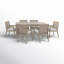 Ojai 40'' Rectangular 6 - Person Outdoor Dining Set with Cushions