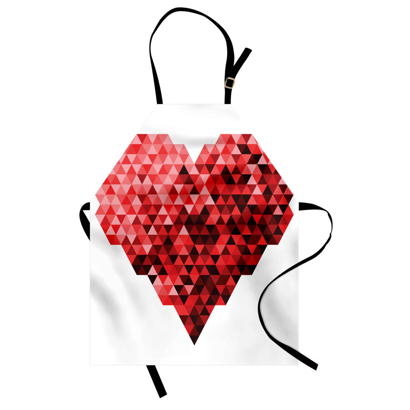 Geometric Bib Apron