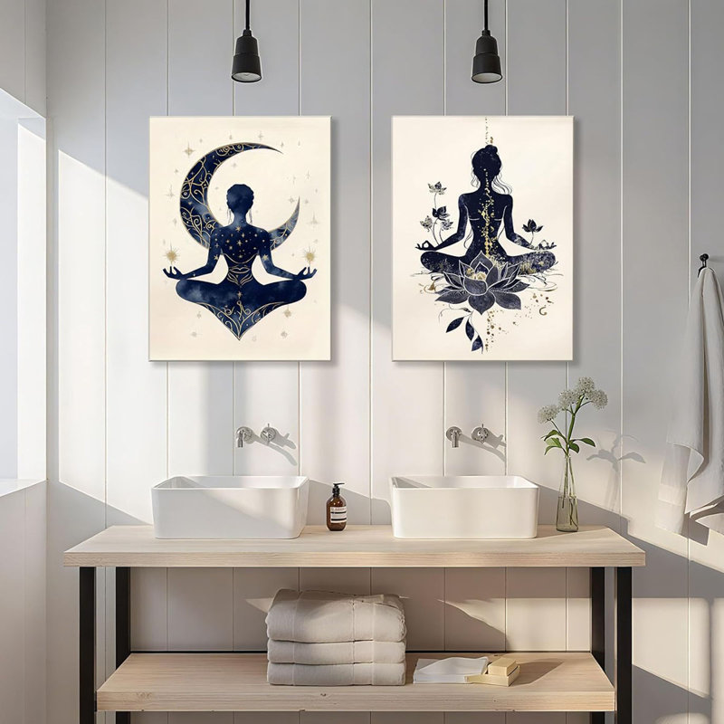 2 Piece Wrapped Canvas Print