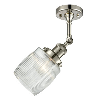 Saroyan Glass Semi Flush Mount
