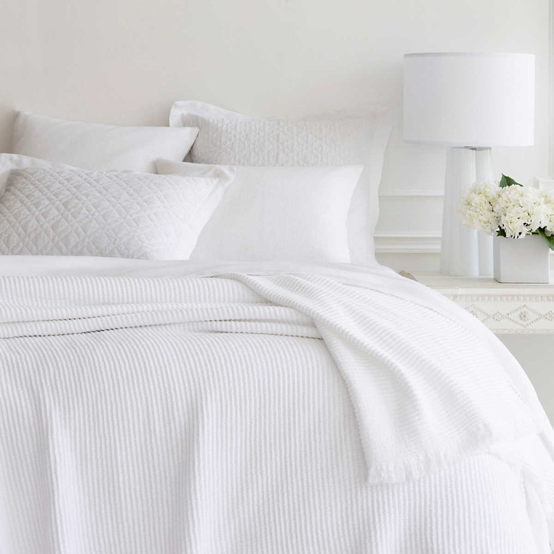 White Cotton Standard Sham