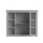 Armoire de rangement murale de salle de bain 35 po x 28 po, armoire à pharmacie, armoire de salle de bain moderne avec miroir, armoire à miroir avec 6 tablettes ouvertes-1476457538