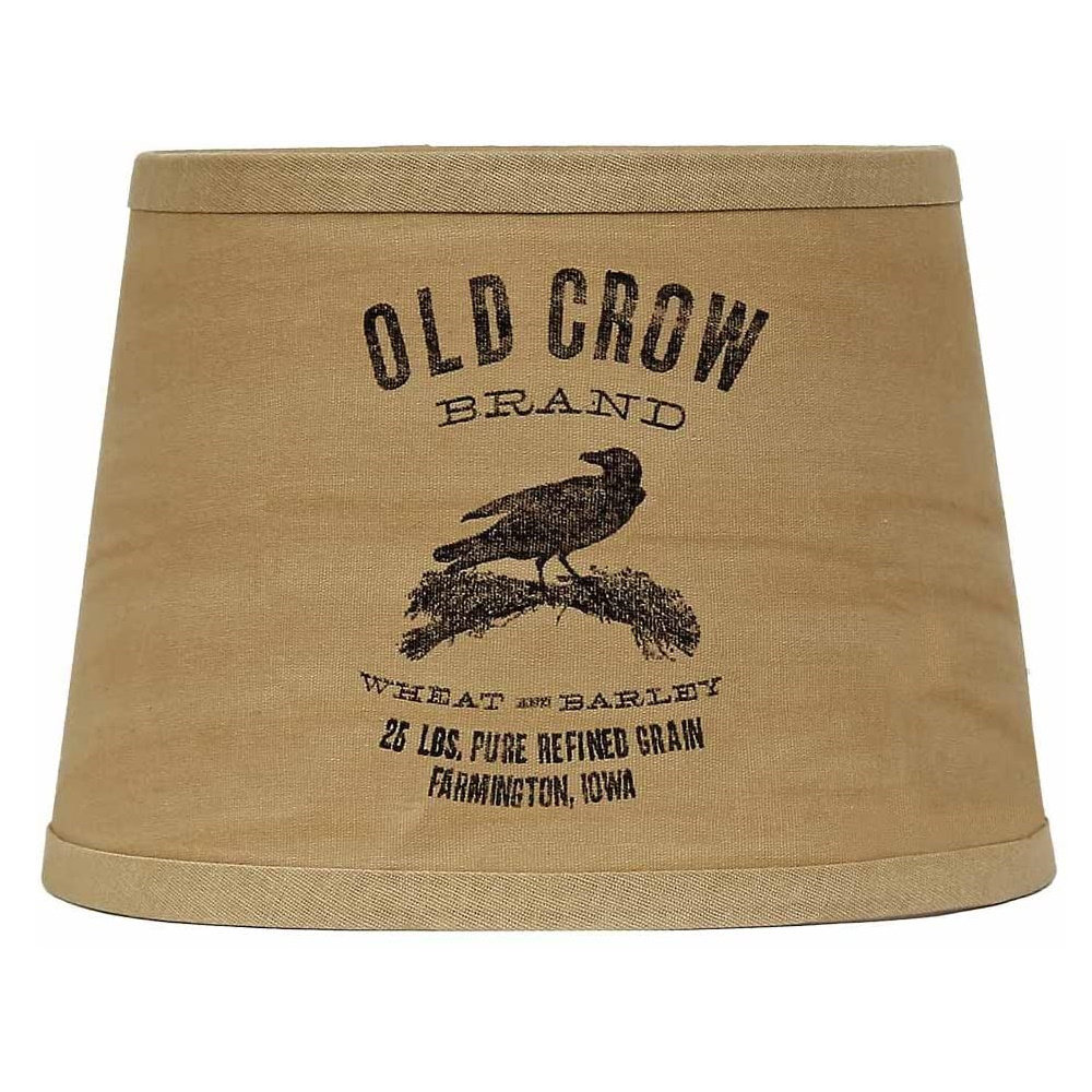 8'' H x 10'' W Cotton Empire Lamp Shade August Grove®