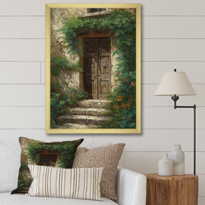 Impression sur toile Robas Brown and Green Nature's Front