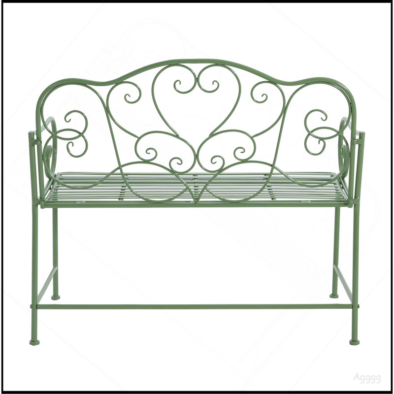 Banc de jardin extérieur - vert