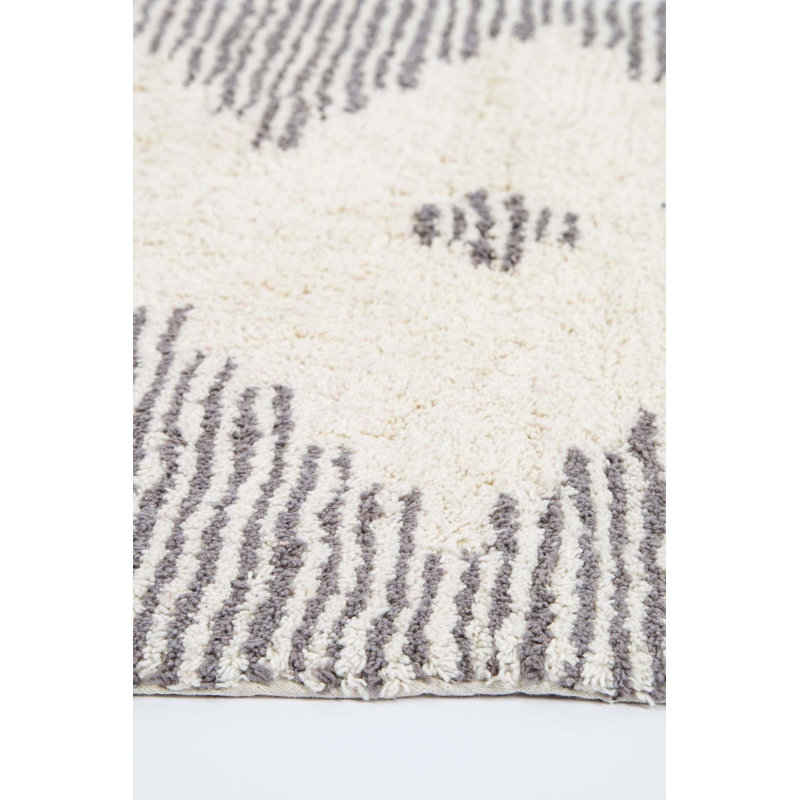 Tapis de bain Ladera, Gris
