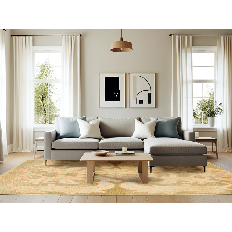 Tapis multicolore Bookham, Rectangle 6 pi x 9 pi