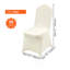 Ensemble de housse de chaise pliante en élasthanne extensible 50 pièces pour mariage, banquet et salle à manger