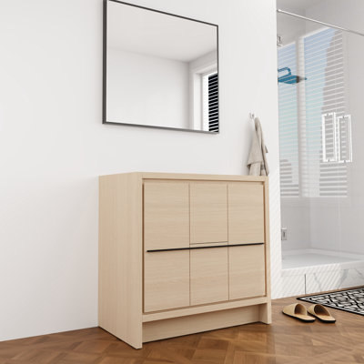 36'' Single Bathroom Vanity Base Without Top