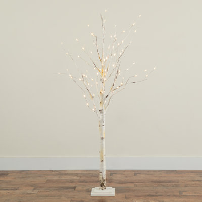 Hershell Easy Set-Up Lighted Christmas Tree