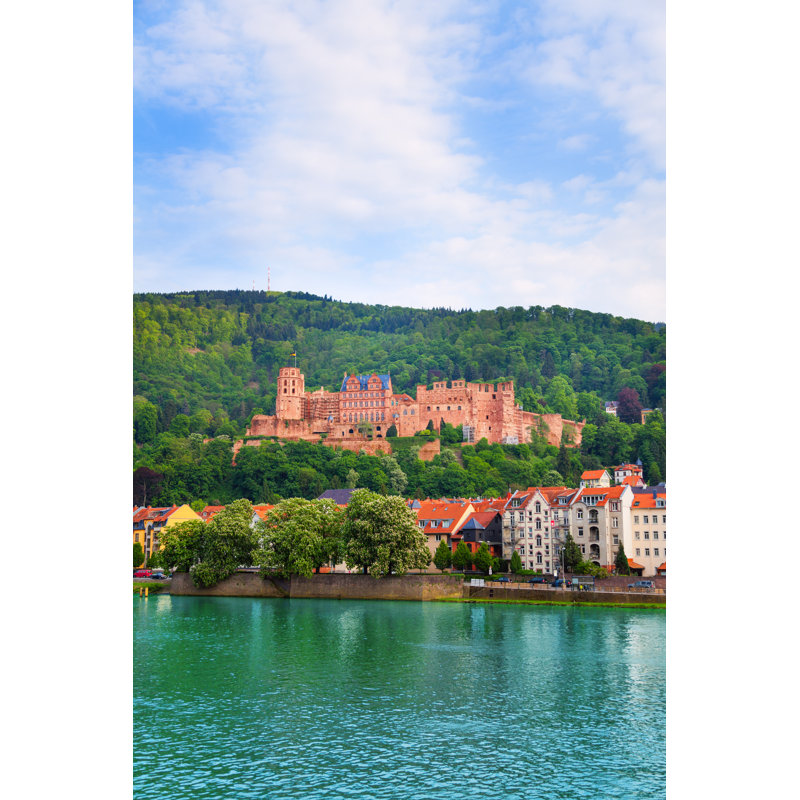 Neckar River by SerrNovik - Wrapped Canvas Print, 46cm H x 30cm W