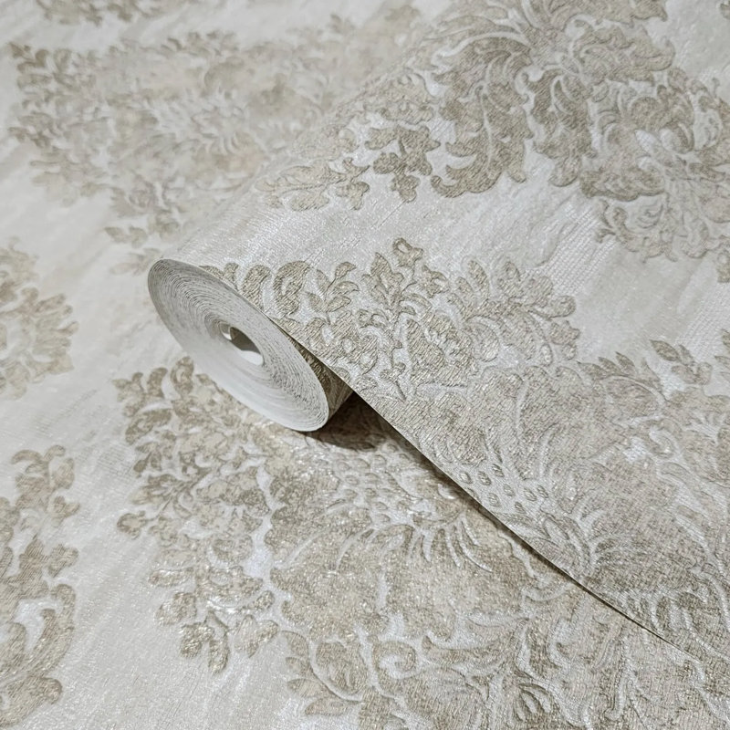 Papier peint imitation damas victorien Govert