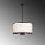 Jehoash 1 - Light Black Drum Pendant
