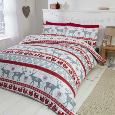 Cotton Abstract Bedding with Pillowcases Included