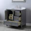 Ensemble de meuble-lavabo simple 36 "avec miroir Isla-317977677-317977672