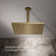 Contemporary Square 10 In. Single-Function Rainhead 2.5 Gpm