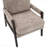 Mid-Century Modern Chenille Upholstered Accent Armchair-2070739012