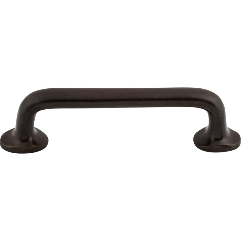 Aspen Rounded Bar Pull, Medium Bronze, 4" Center to Center